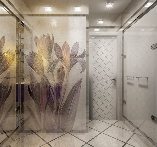 Стеклянные перегородки для ванных комнат в любом дизайнерском решении